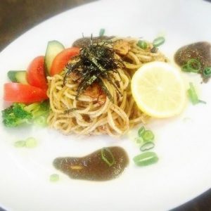 いかすみのパスタ